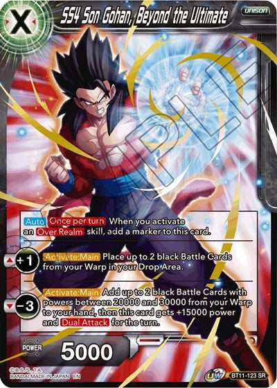 SS4 Son Gohan, Beyond the Ultimate [BT11-123]