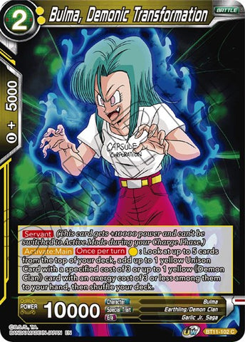 Bulma, Demonic Transformation [BT11-102]