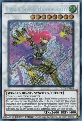 Cyber Slash Harpie Lady [DLCS-EN148] Secret Rare