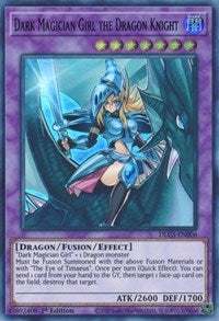 Dark Magician Girl the Dragon Knight (Purple) [DLCS-EN006] Ultra Rare