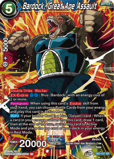 Bardock, Great Ape Assault [DB3-027]