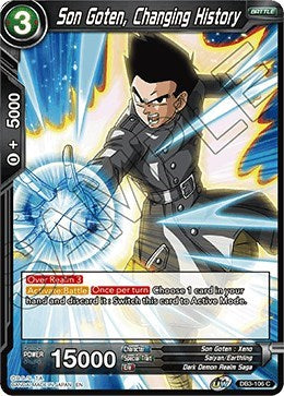 Son Goten, Changing History [DB3-106]