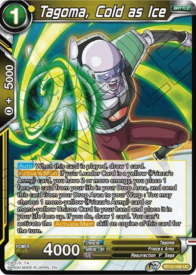 Tagoma, Cold as Ice [BT12-106]