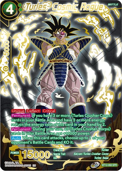 Turles, Cosmic Rogue (SPR) [BT12-068]