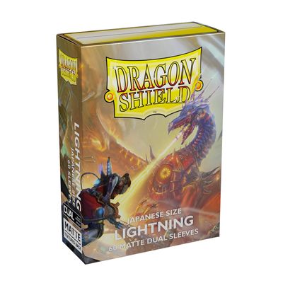 Dragon Shield DUAL-Matte Sleeve - Ailia 'Lightning' 60ct