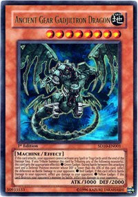 Ancient Gear Gadjiltron Dragon [SD10-EN001] Ultra Rare