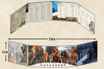 Dungeons and Dragons RPG: Waterdeep - Dragon Heist DM Screen
