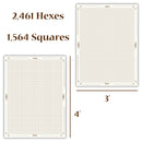 Grand Campaigner 48" x 36" Reversible Vinyl Gaming Mat