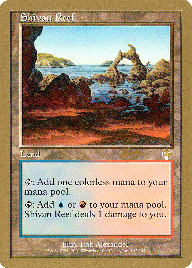 Shivan Reef (Sim Han How) [World Championship Decks 2002]