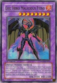 Evil Hero Malicious Fiend [DP06-EN013] Ultra Rare