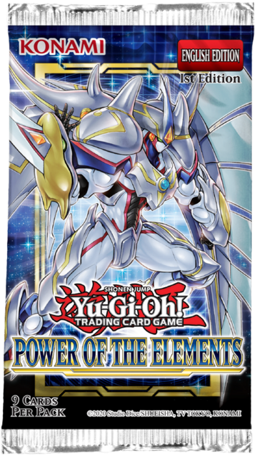 YuGiOh Power of the Elements Booster Pack