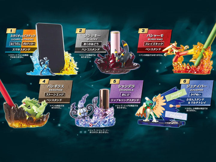 Pokemon Battle on Desk Figures