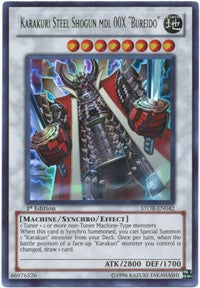 Karakuri Steel Shogun mdl 00X "Bureido" [STOR-EN042] Ultra Rare