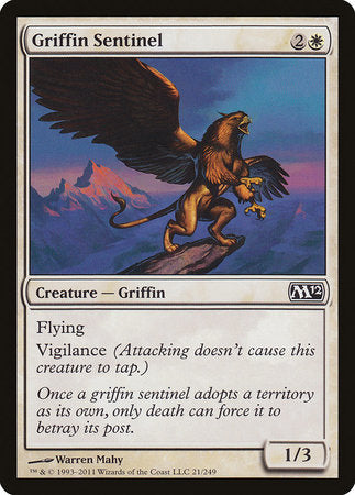 Griffin Sentinel [Magic 2012]