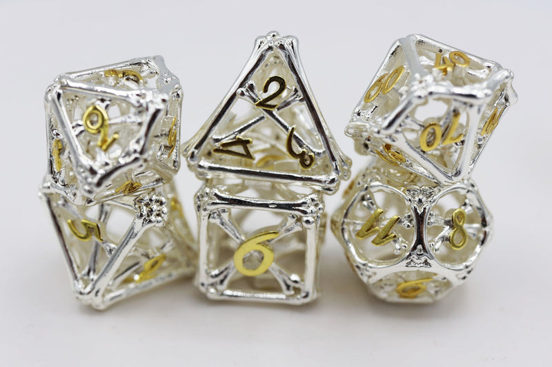 HOLLOW HOLY BONES RPG METAL DICE SET