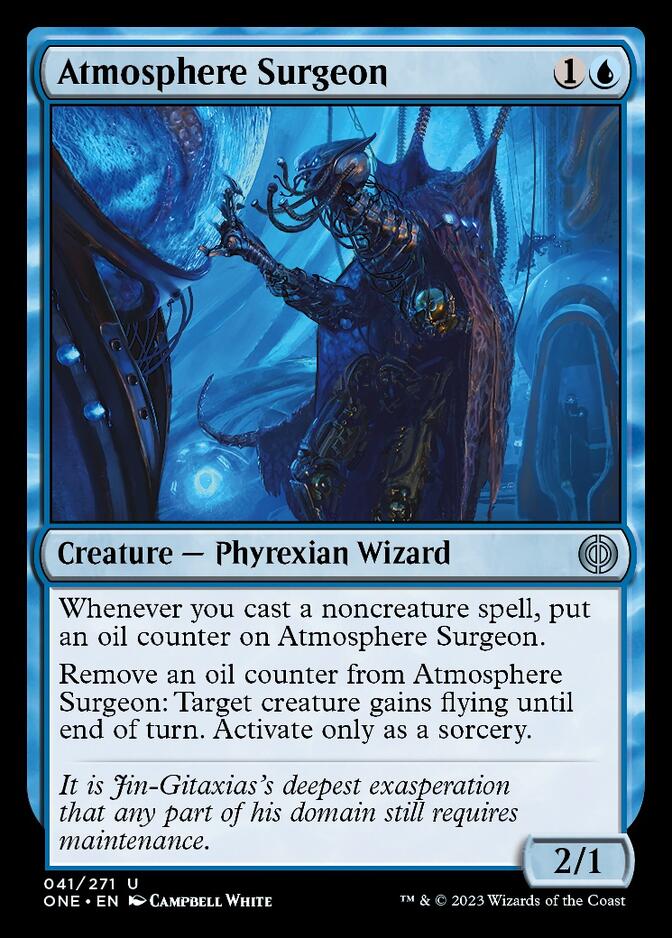 joshua graham mtg card Atmosphere Surgeon [Phyrexia: All Will Be One]