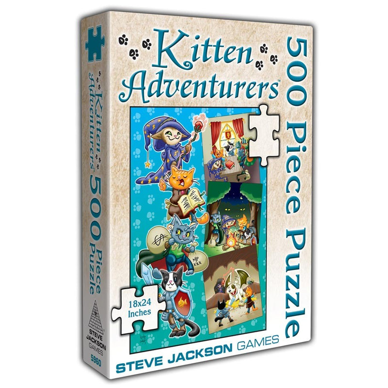 500 Piece Puzzle: Kitten Adventures