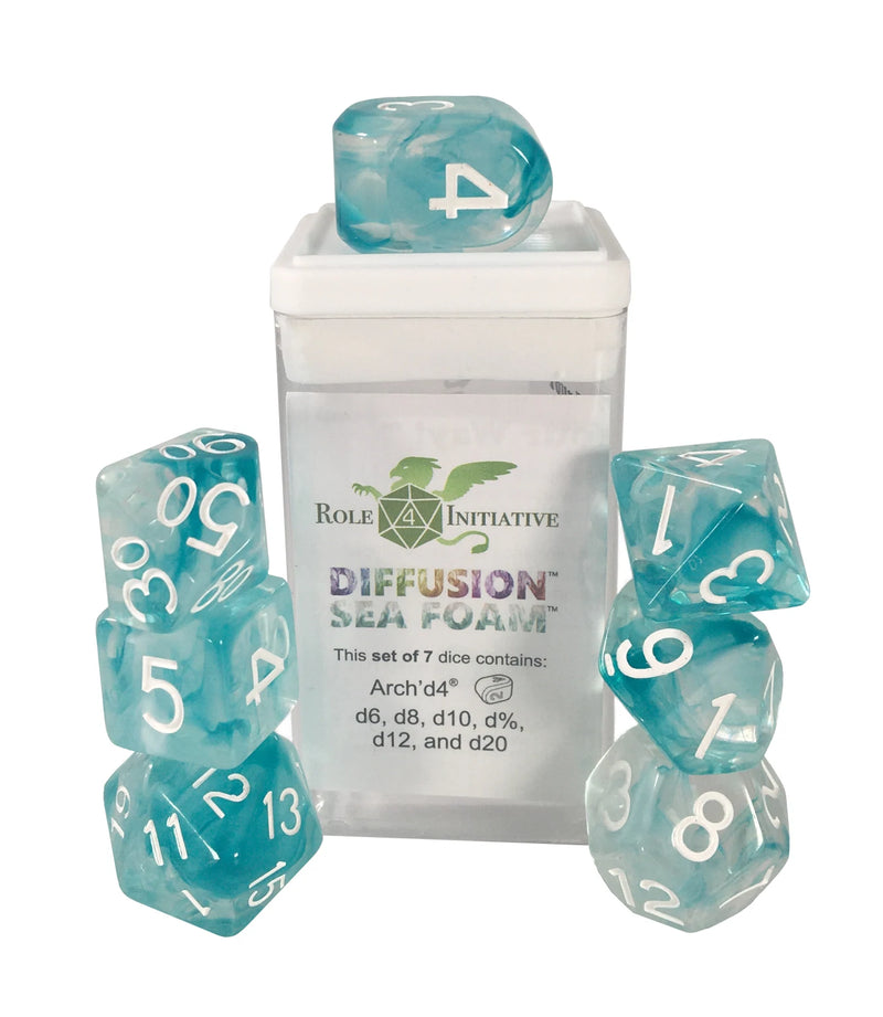 Roll4Initiative 7-Piece Dice Set: Diffusion Series