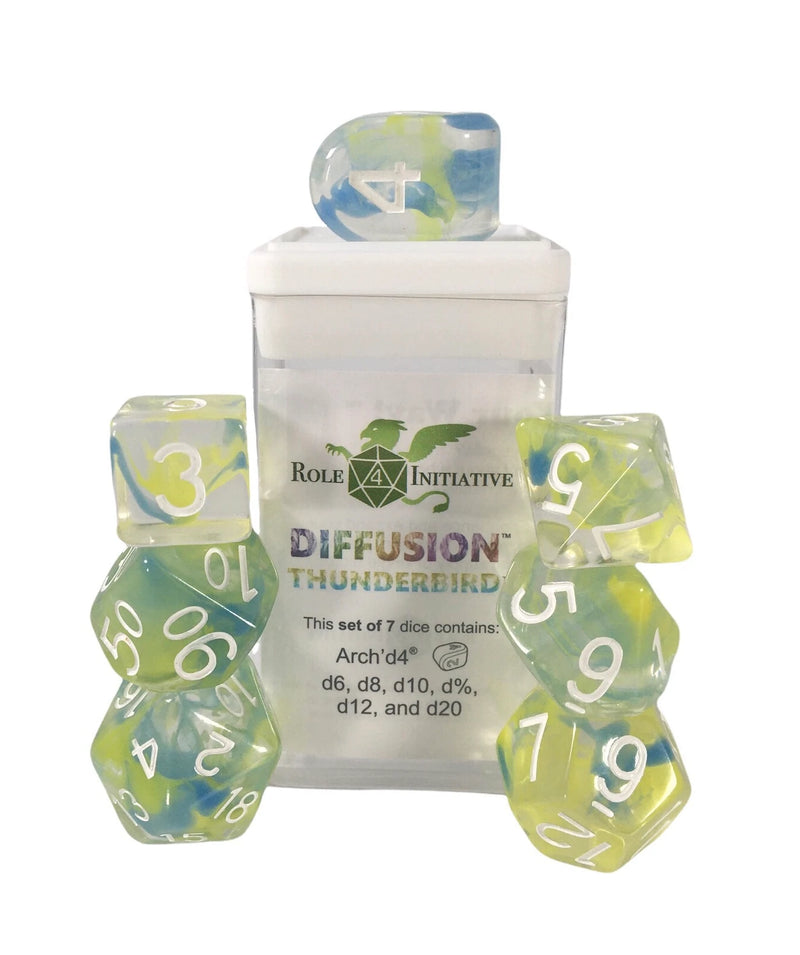 Roll4Initiative 7-Piece Dice Set: Diffusion Series