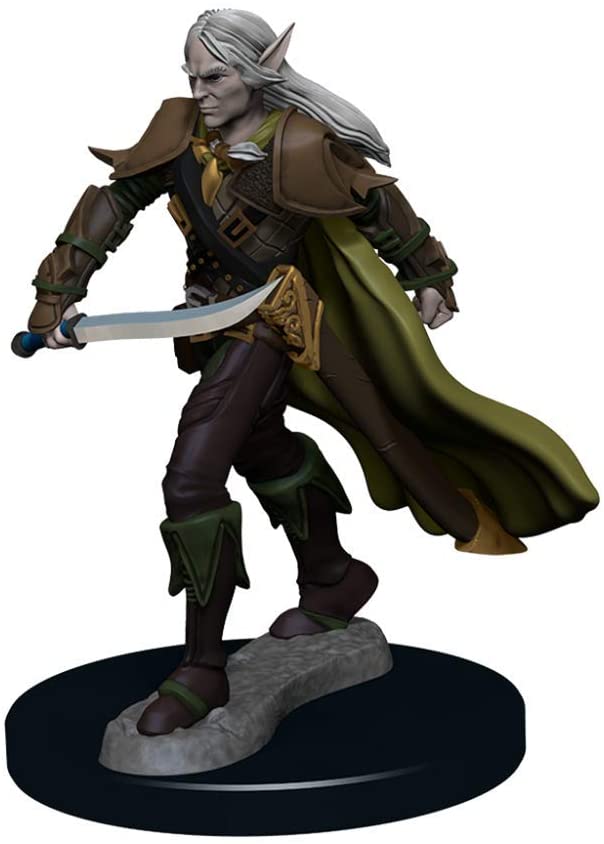 Pathfinder Battles: Elf Male Fighter
