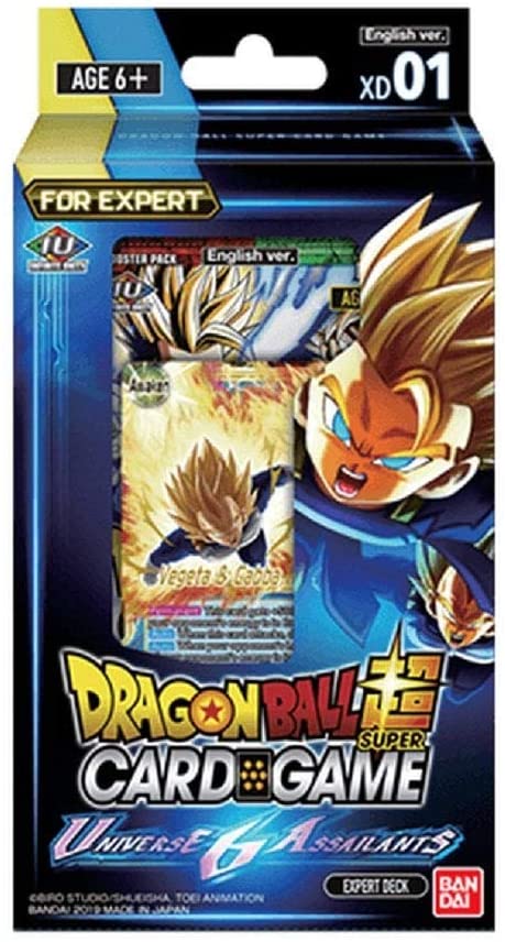 Dragon Ball Super: Universe 6 Assailants Series 7 Assault of the Saiyans Expert Deck 01