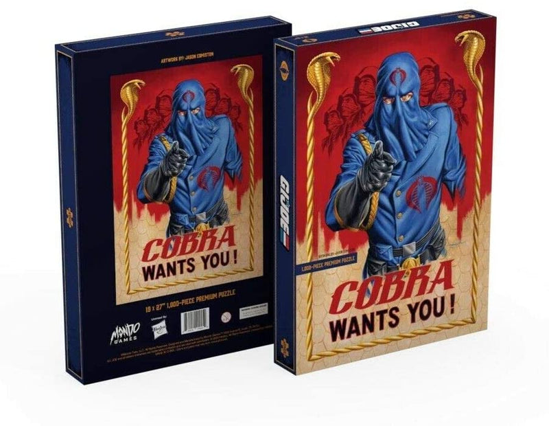 Puzzle: G.I. Joe Cobra Wants You! 1000 Piece Puzzle