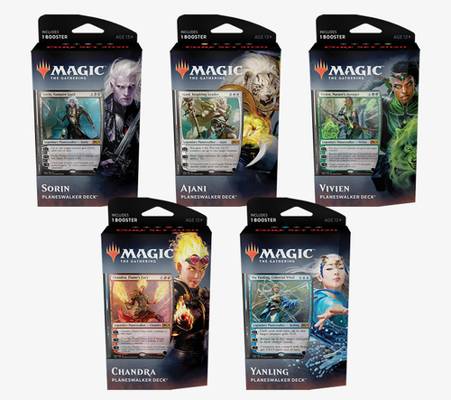 Core Set 2020 Planeswalker Decks