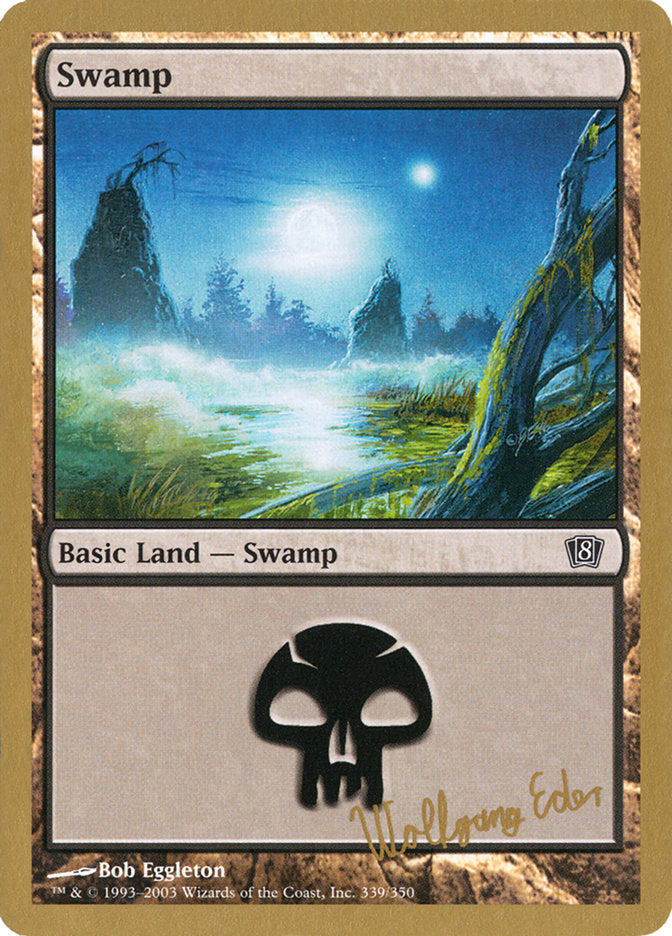Swamp (we339) (Wolfgang Eder) [World Championship Decks 2003]