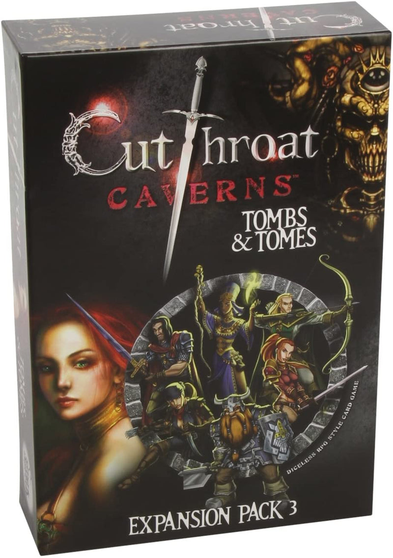Cutthroat Caverns Tombs and Tomes Expansion 3