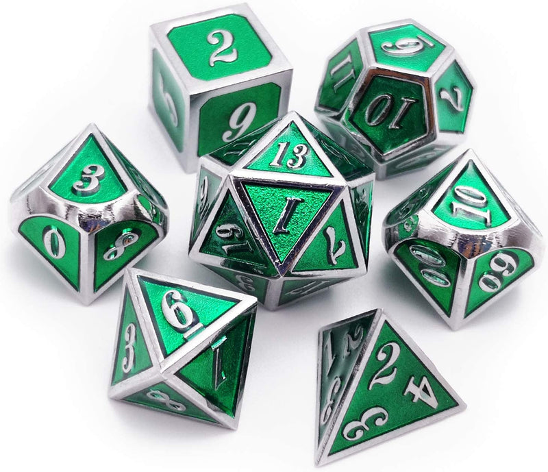 Metal Dice (Clear Containers)
