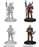 Pathfinder Deep Cuts Unpainted Miniatures: Town Guards