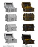 WizKids Deep Cuts Unpainted Miniatures: Chests