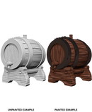WizKids Deep Cuts Unpainted Miniatures: Keg Barrels