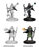 Pathfinder Deep Cuts Unpainted Miniatures: Elf Male Sorcerer