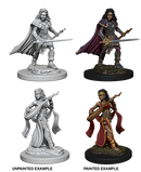 Pathfinder Deep Cuts Unpainted Miniatures: Human Female Bard