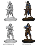 Pathfinder Deep Cuts Unpainted Miniatures: Elf Female Bard