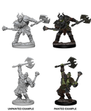 Pathfinder Deep Cuts Unpainted Miniatures: Half-Orc Male Barbarian