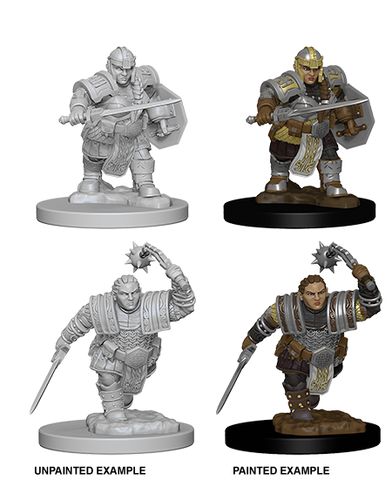 D&D Nolzur's Marvelous Miniatures: Dwarf Fighter