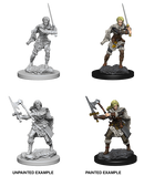 D&D Nolzur's Marvelous Miniatures: Human  Female Barbarian