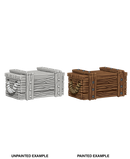 WizKids Deep Cuts Unpainted Miniatures: Crates