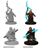 Pathfinder Deep Cuts Unpainted Miniatures: Dwarf Male Sorcerer