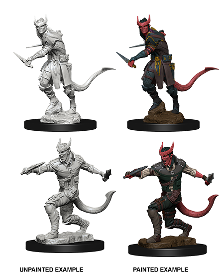 D&D Nolzur's Marvelous Miniatures: Tiefling Rogue Male