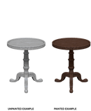 WizKids Deep Cuts Unpainted Miniatures: Small Round Tables
