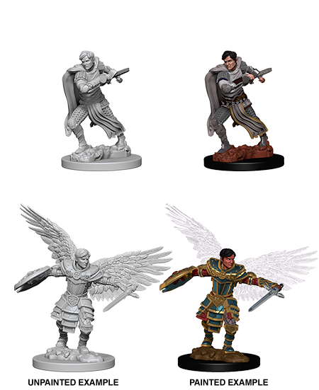 D&D Nolzur's Marvelous Miniatures: Aasimar Male Fighter