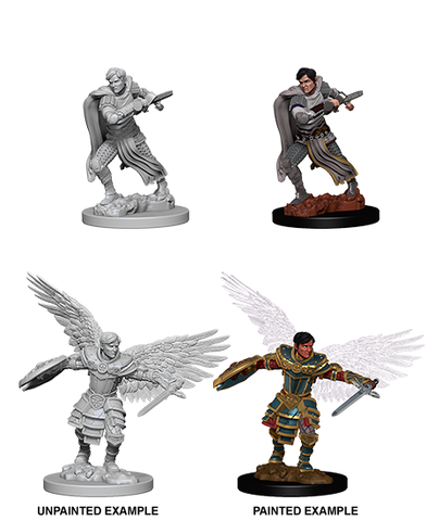 D&D Nolzur's Marvelous Miniatures: Aasimar Male Fighter