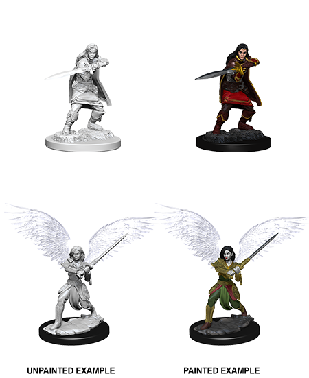 D&D Nolzur's Marvelous Miniatures: Aasimar Fighter
