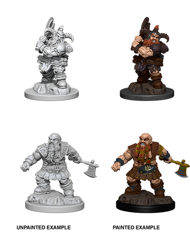 D&D Nolzur's Marvelous Miniatures: Dwarf Male Barbarian