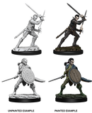 Pathfinder Battles Deep Cuts: Female Elf Fighter