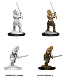 Pathfinder Battles Deep Cuts: Male Human Barbarian
