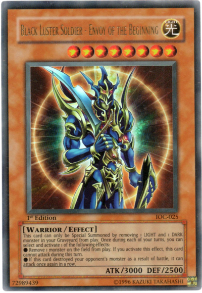 yugioh card black luster soldier Black Luster Soldier